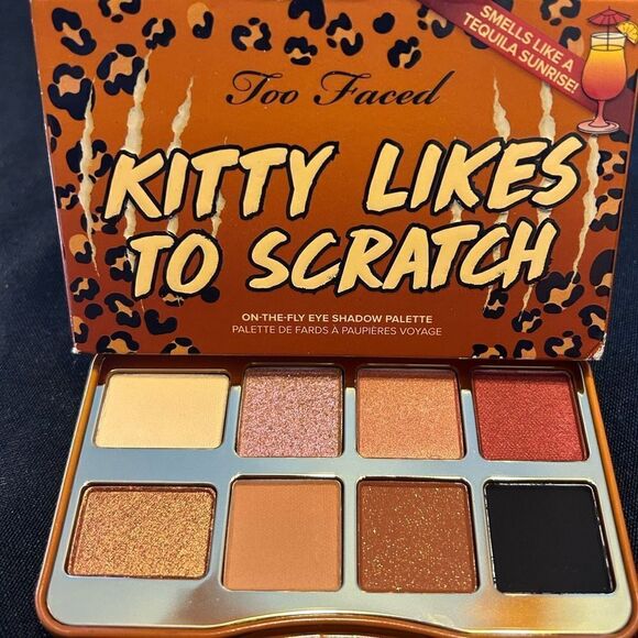 🌷 Too Faced Kitty Likes To Scratch Eyeshadow Palette New - Picture 3 of 6